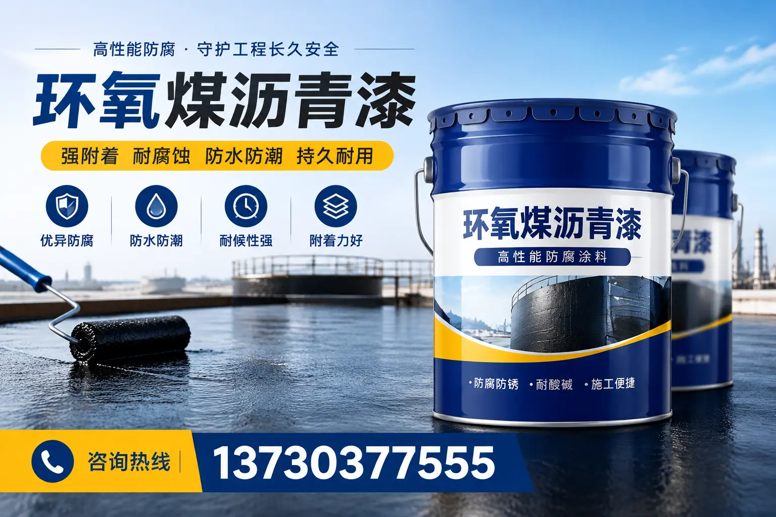 如何判断环氧煤沥青漆的质量?黎城消费者指南